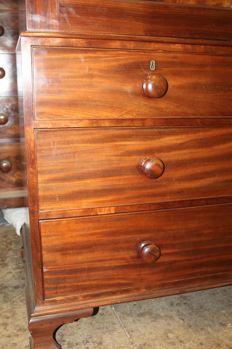 Mahogany Clothes Press C1840 Gow Antiques